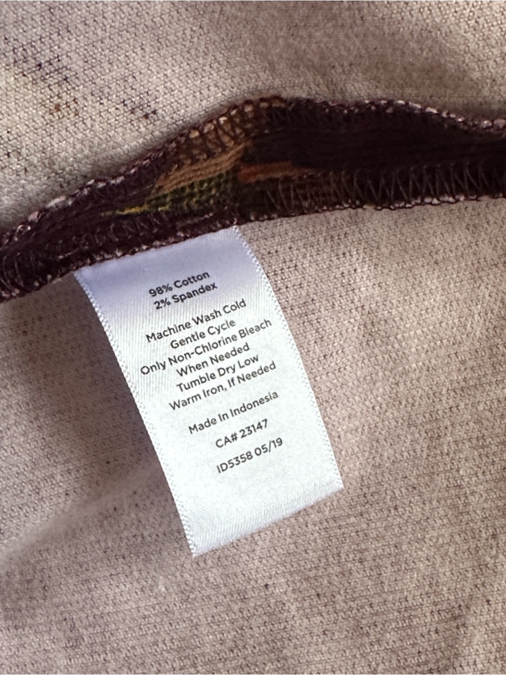 Talbots Dark Plum Purple Equestrian Bridle and Bit Pattern Corduroy Skirt NWT 10 - Picture 7 of 7